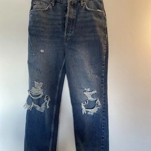 NWT Free People Mens Ripped Style Jeans Size 32